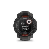 ราคา Garmin Instinct 3 นาฬิกาสมาร์ทวอทช์ระบบ GPS รับประกันศูนย์ไทย 2 ปี 50 mm Solar Black (12600657)