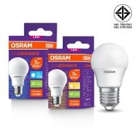 ราคา Osram หลอดไฟ LED ECO CLASSIC Bulb 5W E27 ออสแรม รุ่น LECO CLA แสงเหลือง WarmWhite (12736225)