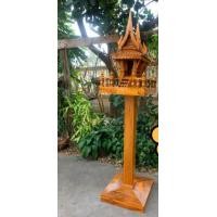 ราคา ckfonfon ศาลพระภูมิและศาลตายาย ไม้สักแท้ สักทอง + ลงเคลือบเงา ขนาด 60*80ซม. ลงเคลือบเงา ศาลตายาย (10720343)