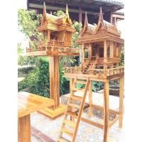 ราคา ckfonfon ศาลพระภูมิ ศาลตายาย ศาลไม้สัก งานดิบ,ศาลพระภูมิ (10716404)