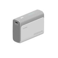 ราคา CUKTECH AURA PB100 แบตสำรอง ชาร์จเร็ว 10000mAh มาตรฐาน CE USB-C 30W และ USB-A 33W ชาร์จพร้อมกันถึง 2 อุปกรณ์ -12M สีเทา GB.V (CE) (12189569)