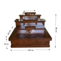 ราคา 8KARAT design โต๊ะหมู่โมเดิร์น ไม้เเท้ 100% 80*120*90 (10453710)