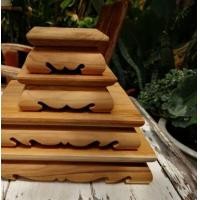 ราคา ckfonfon โต๊ะหมู่บูชาขาคู้ 3*3 นิ้ว เคลือบด้าน (10716156)