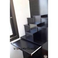ราคา นาข้าวเฟอร์นิเจอร์ โต๊ะหมู่บูชาพระแบบลิ้นชัก สีดำมีถาด (10756743)