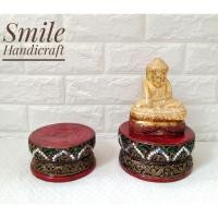 ราคา smile.handicraft ฐานรองพระ แท่นบูชา ฐานรองพระพิฆเนศ 6x3 นิ้ว (10926441)