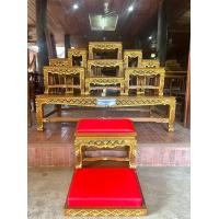 ราคา mpwoodแท่นบูชาพระไม้สักแกะลายพิกุล (12197665)