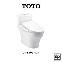 ราคา Toto สุขภัณฑ์ชิ้นเดียว 3/4.5 ลิตร พร้อมฝาอัตโนมัติ รุ่น CW889UW3R