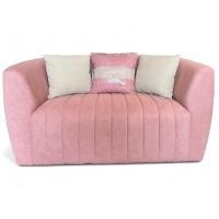 ราคา SUPER BED โซฟา Jasmine โซฟาหรูเกรดพรีเมี่ยม 2 ที่นั่ง ขนาด 150x74x81 ซม.. สีชมพู หมอนสีครีม (12736857)