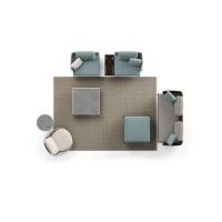 ราคา BUNISE Aurora ชุดโซฟาหวายสานกลางแจ้ง - 1-4 ที่นั่ง, มีที่วางของ, หวายสานมือ, เหมาะสำหรับสวน & ริมสระว่ายน้ำ Set 2 Aluminum Alloy (12737173)