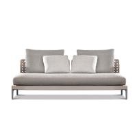 ราคา BUNISE Aurora ชุดโซฟาหวายสานกลางแจ้ง - 1-4 ที่นั่ง, มีที่วางของ, หวายสานมือ, เหมาะสำหรับสวน & ริมสระว่ายน้ำ 2-Seater middle AA (12737178)