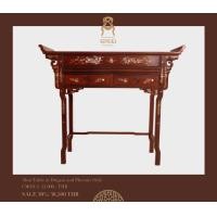 ราคา KONGKA คงคาเฟอร์นิเจอร์มุก Altar table มุมไหว้เจ้า ไหว้บรรพบุรุษ ศาลเจ้าที่ สีน้ำตาลไม้ประดู่ 48W x 150L x 134H cm chinese style (10234786)