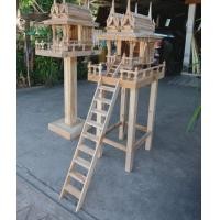 ราคา ckfonfon ศาลไม้สัก ทรงบ้านแฝด งานดิบ,ศาลตายาย (10716110)