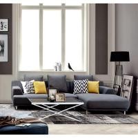 ราคา Sofa Solutions โซฟาเข้ามุมขวา รุ่น Girly สีเทาเข้ม (272x153x93 cm.) แบรนด์ SB FURNITURE (10888490)