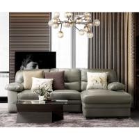 ราคา Sofa Solutions โซฟาเข้ามุมขวา รุ่น Lenu สีเทา (235x155x89 cm.) แบรนด์ SB FURNITURE (10888512)