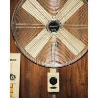 ราคา Bungalow พัดลมเหล็ก Stand Fan 16 3 Speed (Chrome Grill / Cream Blade / Cream Base) Beige (10888342)