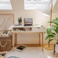 ราคา Koncept Furniture โต๊ะทำงาน KC-PLAY รุ่น DESKO สีไม้อ่อน (100x50x77 cm.) แบรนด์ KONCEPT FURNITURE (10896820)