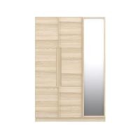 ราคา Koncept Furniture ตู้เสื้อผ้าบานเปิด รุ่น Hakone สีไม้อ่อน (134x57x200 cm.) แบรนด์ KONCEPT FURNITURE (10897526)