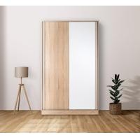 ราคา Koncept Furniture ตู้เสื้อผ้าบานเปิด ขนาด 120x60x200 ซม. รุ่น Havin