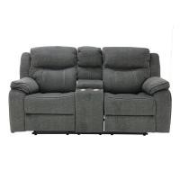 ราคา Sofa Solutions เก้าอี้พักผ่อน 2 ที่นั่ง รุ่น Zoker สีเทา (191x100x106 cm.) แบรนด์ SB FURNITURE (12168424)