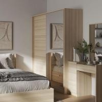 ราคา Koncept Furniture ตู้เสื้อผ้าบานเลื่อน 160 ซม. รุ่น Hakone (160x65.5x200 cm.) แบรนด์ KONCEPT FURNITURE (12224579)