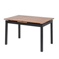 ราคา modernform โต๊ะอาหารปรับขยาย รุ่น tmpp-j0007 ท็อปสีวอลนัท ขาดำ (12313670)