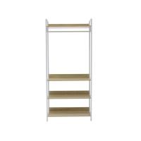 ราคา Looms ราวแขวนผ้าเหล็ก รุ่น GANISH-L สีขาว (80x40x180 ซม.) แบรนด์ LOOMS (12489613)