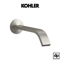 ราคา KOHLER หัวก๊อกผสมอ่างล้างหน้าแบบติดผนัง ปากก๊อก-ริบบิ้น รุ่น Components สีนิกเกิ้ลปัดลาย (12007239)