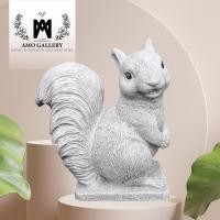 ราคา AMO GALLERY ตุ๊กตากระรอกสไตล์โรมัน ตุ๊กตาแต่งสวน รูปปั้นกระรอก สวนสวย ของแต่งบ้านและสวน สไตล์อังกฤศเรียบหรู Normal (12739474)