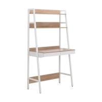 ราคา Index Living Mall โต๊ะทำงาน รุ่นวีร่า ขนาด 85 ซม. สีแนทเชอรัลโอ๊ค/ขาว (12200802)