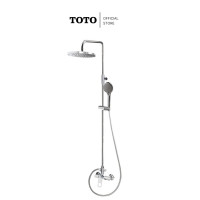 ราคา TOTO TTMR305SMFK ก๊อกผสมยืนอาบน้ำ+ฝักบัวก้านแข็ง+ฝักบัวสายอ่อน5ฟังก์ชั่น (12563187)