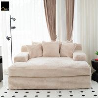 ราคา RENITA HOME | โซฟารุ่น Mellow Sofa โซฟาเบดขนาดใหญ่นั่งสบาย สไตล์มินิมอล W160 (12741369)