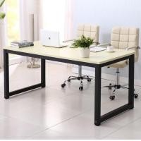 ราคา Heavenly โต๊ะออฟฟิศ อย่างดี ขาเหล็ก เหล็กหนารับน้ำหนักได้เยอะ ครีม ขาโต๊ะดำ 120 x 60 x 74 cm (12533473)