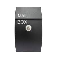 ราคา Boxandco Mail box Mailbox MB6109 Black A5 รองรับเอกสาร A5 Black (12741468)
