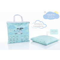 ราคา Iflin Baby - หมอนผ้าห่ม 0-4 ขวบ - Pillow Blanket - 2in1 พับเก็บเป็นหมอน กางออกมาเป็นผ้าห่ม Tencel-มิ้นท์ Summer (12498761)