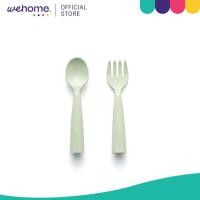 ราคา MINIWARE ชุดช้อนส้อม สำหรับเด็ก รุ่น My First Cutlery Key lime (12645688)