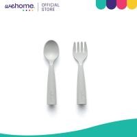 ราคา MINIWARE ชุดช้อนส้อม สำหรับเด็ก รุ่น My First Cutlery Grey (12645690)
