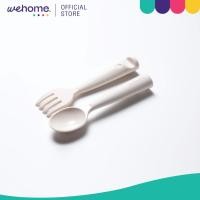 ราคา MINIWARE ชุดช้อนส้อม สำหรับเด็ก รุ่น My First Cutlery Vanila (12645689)