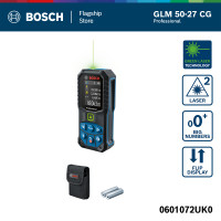 ราคา Bosch เครื่องวัดระยะเลเซอร์แสงสีเขียวบลูทูธ 50 เมตร GLM 50-27 CG (12681837)
