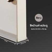 ราคา Dustblock แผ่นรองเสริมใต้ประตู ปิดช่องว่าง กันฝุ่น กันลม กันเสียง ตัดขนาดได้ มีกาวในตัว เทา แบบที่ 2 (12700801)