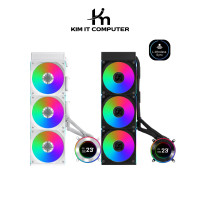 ราคา Lian Li HydroShift II LCD-C 360CL Wireless 360mm AIO Liquid CPU Cooler Black (12728303)