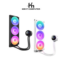 ราคา NZXT KRAKEN PLUS 360 RGB Black (RL-KR360-B2/W2) 360mm AIO Liquid CPU Cooler Black (12729951)
