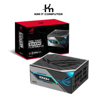 ราคา ASUS ROG THOR 1000W Platinum III 80Plus Platinum ATX 3.1 With OLED Magnatic Display Power Supply (12721727)