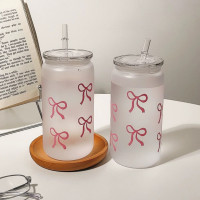 ราคา callingbrown Home cafe แก้วโบว์ ฝาหลอด แก้วน้ำ แก้วมินิมอล แก้วพลาสติก คาเฟ่ แก้วโบว์ ฝาหลอด (12744527)