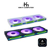 ราคา LIAN LI SL120 INF WIRELESS 3x120mm REVERSE Flow Triple Pack With Controller 3x120mm Black RVS (12729725)