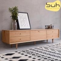 ราคา SUH TV cabinet solid oak รุ่น Stiftu 1800x400x450 mm มินิมอล Solid Oak (10152404)