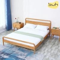 ราคา SUH Bed solid oak Strava ไม้โอ๊คแท้ ไม้โอ๊คแท้ คิงไซต์ 6 ฟุต มินิมอล (10234337)