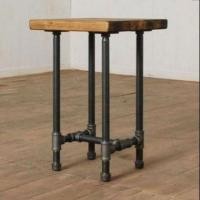 ราคา DD CHALOENCHAI FURNITURE เก้าอี้ เก้าอี้บาร์ สไตล์ลอฟท์ งาน DIY Rugger brown,35×35×75cm. (10709573)