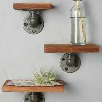 ราคา DD CHALOENCHAI ชั้นวางของติดผนัง ไม้จริง 1ชุด ได้ 3ชั้น (10710161)