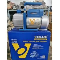 ราคา VALUE แวคคั่มแอร์ เครื่องแว็คคั่ม รุ่น VE125N รุ่นใหม่แรงกว่าเดิม 84 ลิตร/นาที (ปั๊มสูญญากาศแอร์) แว็คคั่ม น้ำเงินเข้ม (12021068)