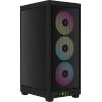 ราคา Corsair 2000D RGB Airflow (Black/White) SFF MESH With 3x120mm RGB FAN MINI-ITX Case Black สีดำ (12399043)